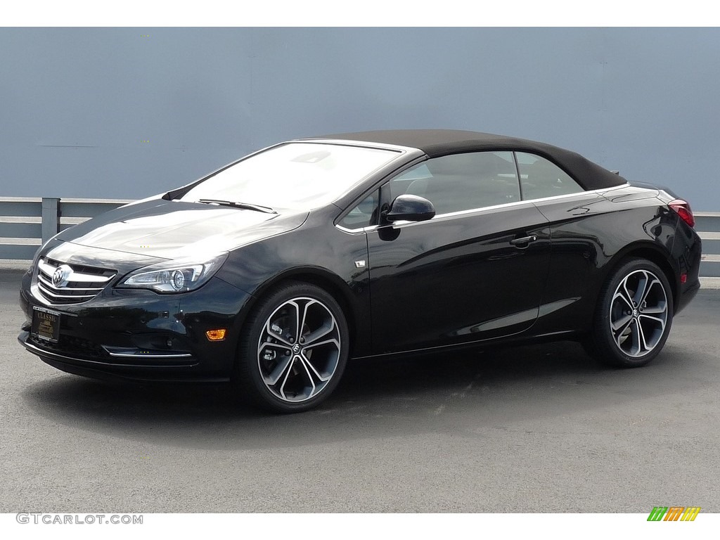 Carbon Black Metallic 2016 Buick Cascada Premium Convertible Exterior Photo #112923081