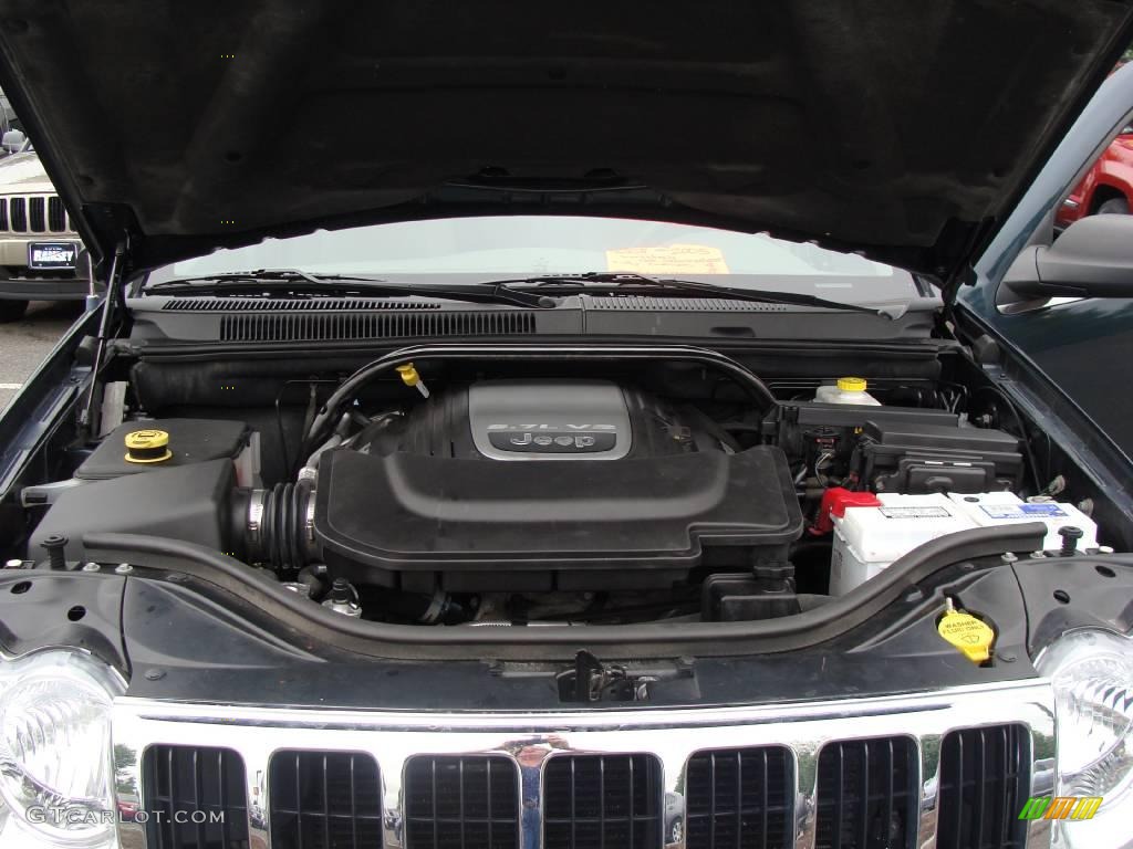 2005 Grand Cherokee Limited 4x4 - Deep Beryl Green Pearl / Dark Khaki/Light Graystone photo #15