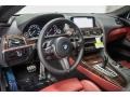 2017 BMW 6 Series Vermilion Red Interior Dashboard Photo