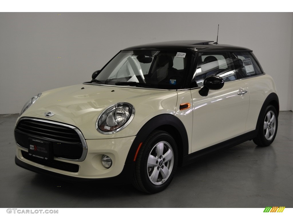 2016 Hardtop Cooper 2 Door - Pepper White / Carbon Black photo #1