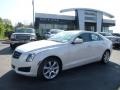 2013 White Diamond Tricoat Cadillac ATS 2.0L Turbo AWD  photo #1