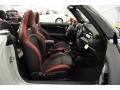 2017 Mini Convertible JCW Carbon Black w/Dinamica Interior Front Seat Photo