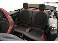 2017 Mini Convertible JCW Carbon Black w/Dinamica Interior Rear Seat Photo