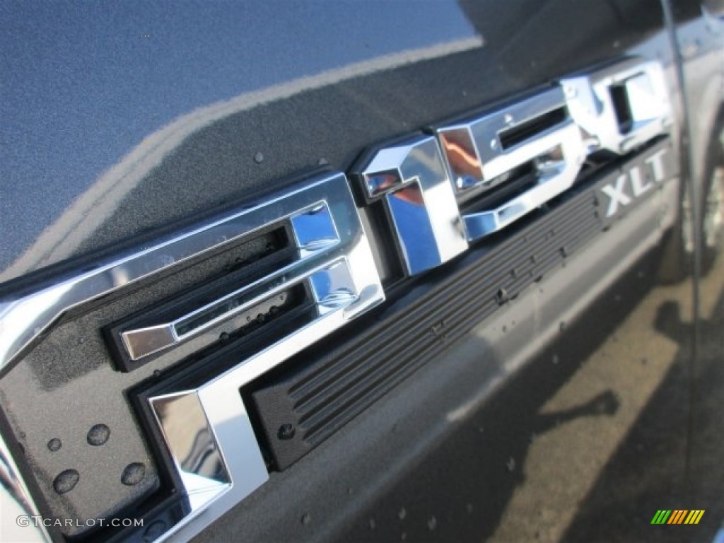 2016 F150 XLT SuperCrew 4x4 - Magnetic / Medium Earth Gray photo #3
