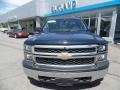 Blue Topaz Metallic - Silverado 1500 WT Double Cab 4x4 Photo No. 3