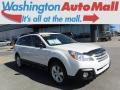 Satin White Pearl - Outback 2.5i Premium Photo No. 1