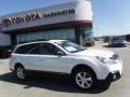 Satin White Pearl - Outback 2.5i Premium Photo No. 2
