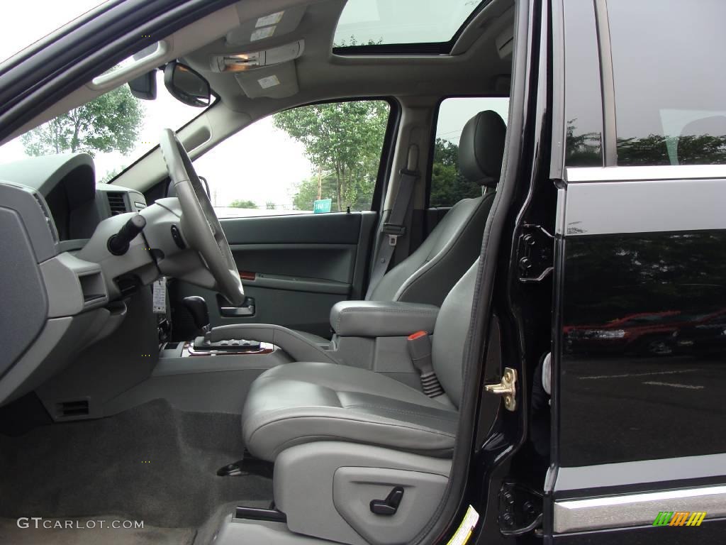 2007 Grand Cherokee Limited 4x4 - Black / Medium Slate Gray photo #10