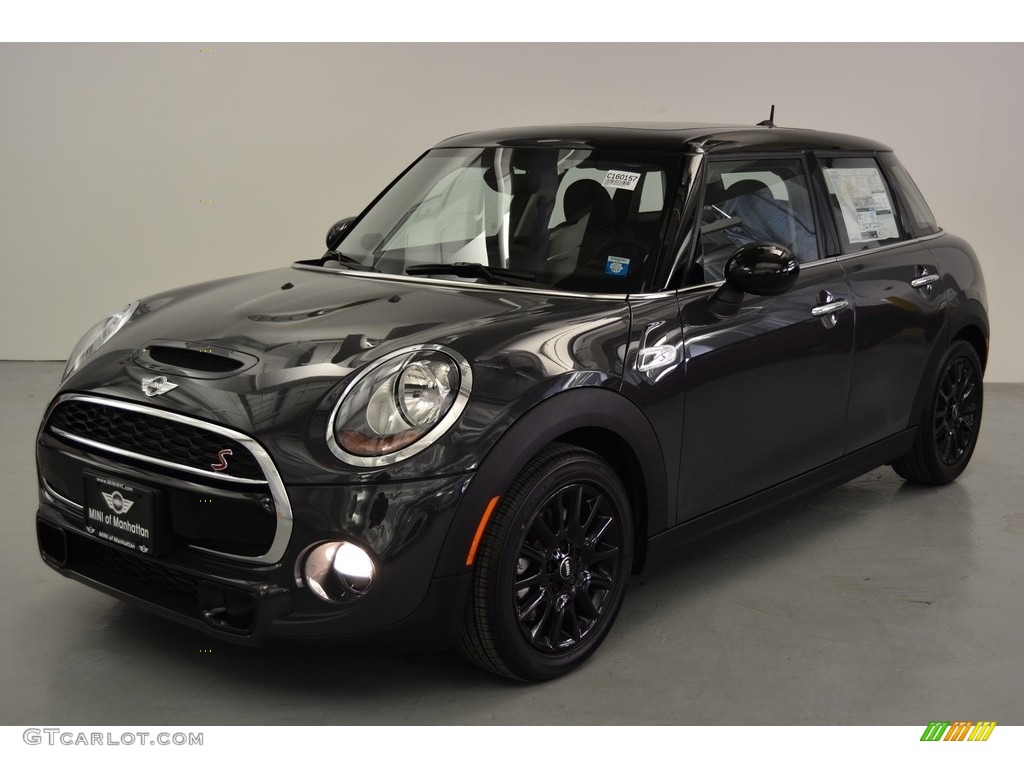 2016 Hardtop Cooper S 4 Door - Thunder Gray Metallic / Carbon Black photo #1