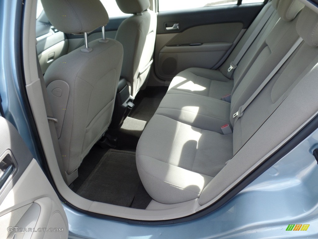 2010 Fusion Hybrid - Light Ice Blue Metallic / Charcoal Black photo #13