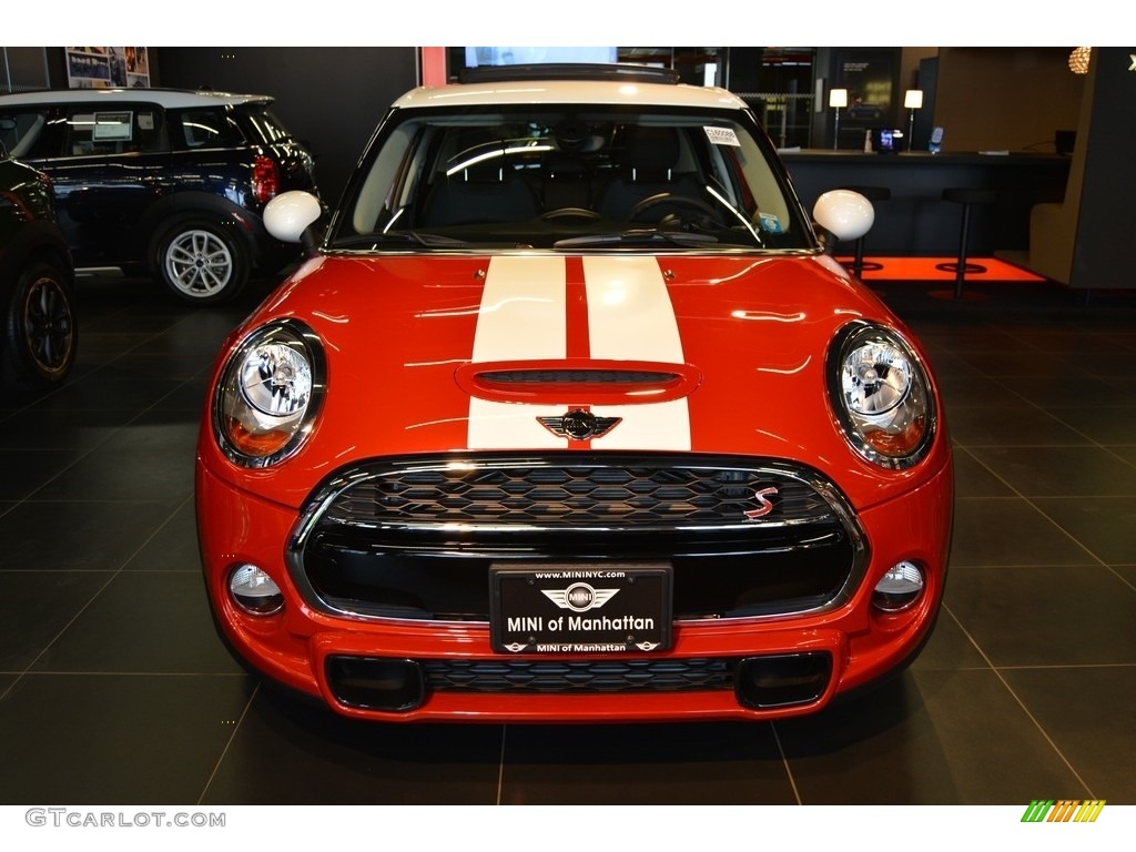 2016 Hardtop Cooper S 4 Door - Blazing Red Metallic / Carbon Black photo #2