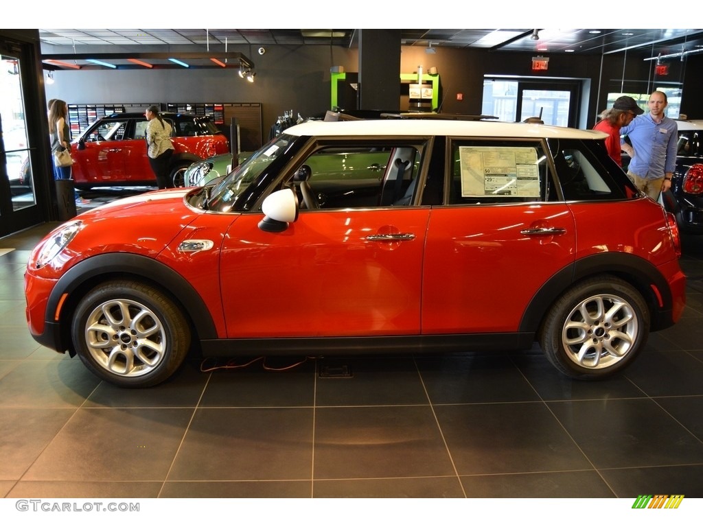 2016 Hardtop Cooper S 4 Door - Blazing Red Metallic / Carbon Black photo #3