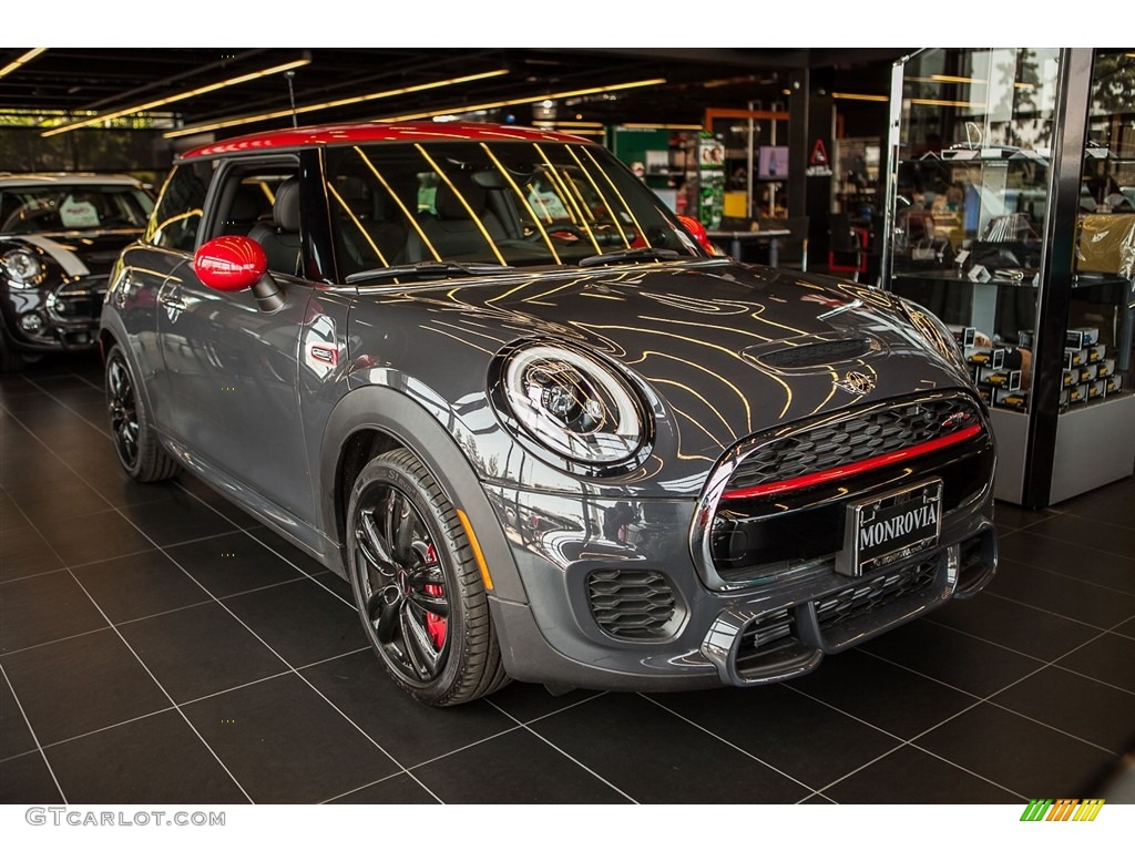 Thunder Gray Metallic 2016 Mini Hardtop John Cooper Works 2 Door Exterior Photo #112928097