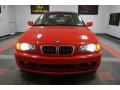 2001 Bright Red BMW 3 Series 325i Coupe  photo #4