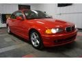 2001 Bright Red BMW 3 Series 325i Coupe  photo #5