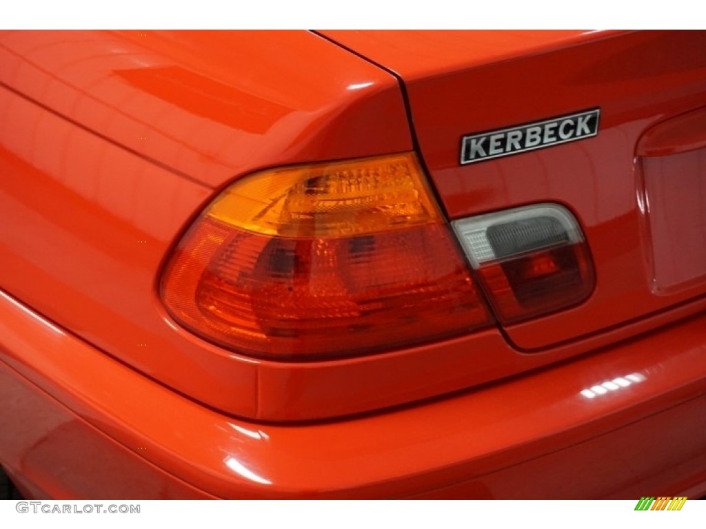 2001 3 Series 325i Coupe - Bright Red / Sand photo #62