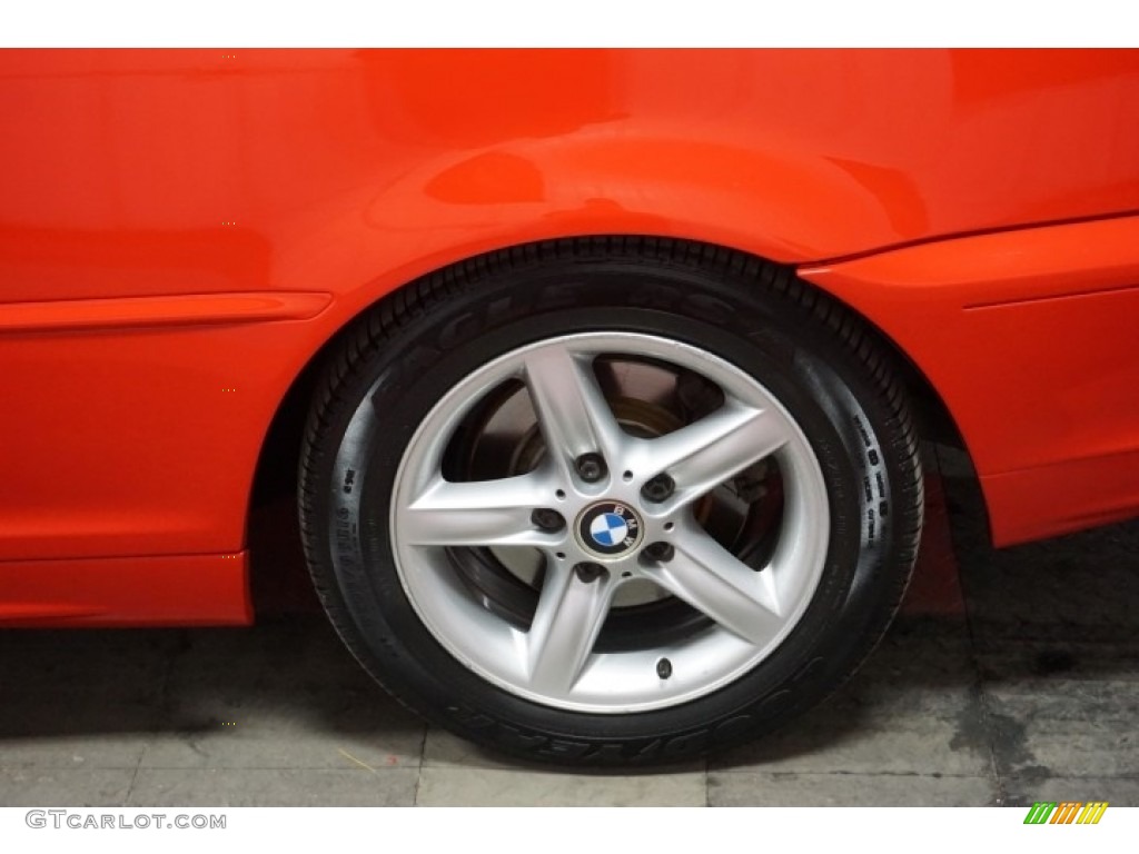 2001 3 Series 325i Coupe - Bright Red / Sand photo #67