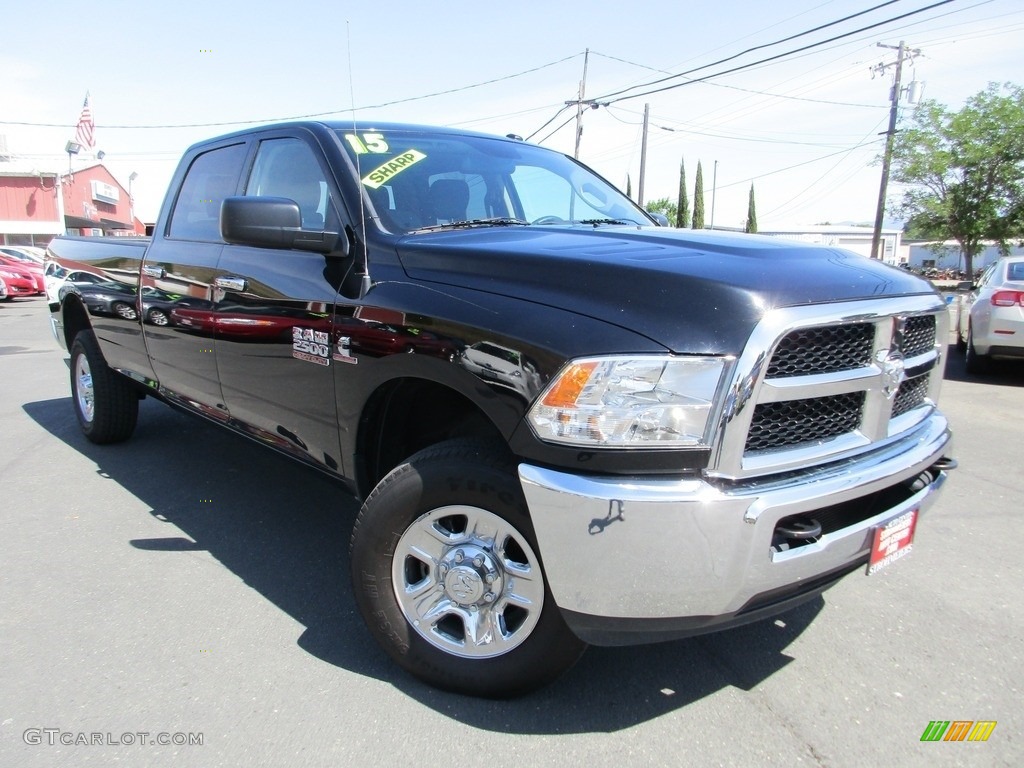 2013 1500 Tradesman Quad Cab - True Blue Pearl / Black/Diesel Gray photo #1