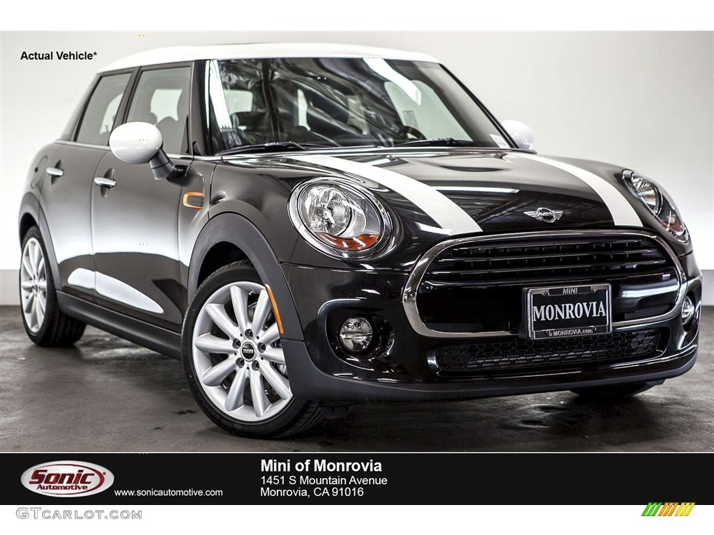 2016 Hardtop Cooper 4 Door - Midnight Black Metallic / Black Pearl photo #1