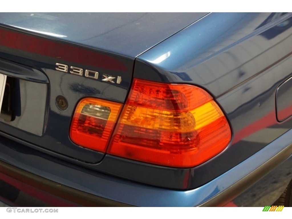 2003 3 Series 330xi Sedan - Mystic Blue Metallic / Sand photo #66