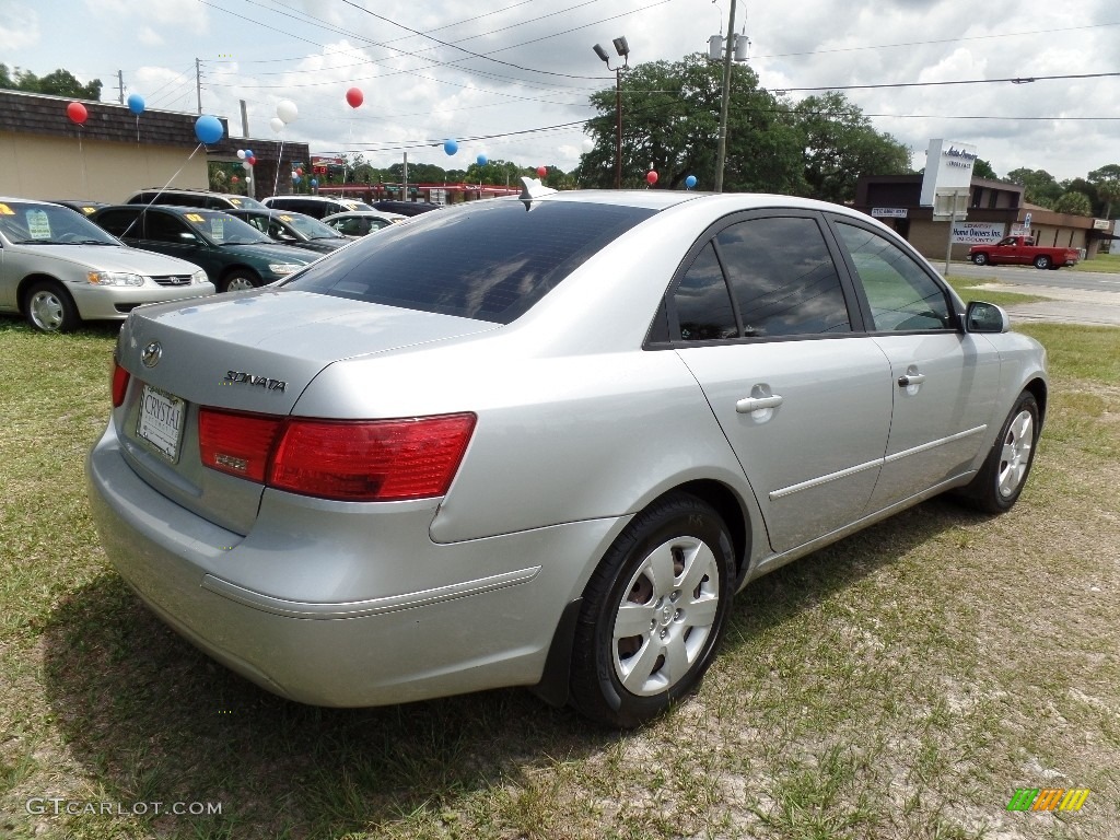 2010 Sonata GLS - Radiant Silver / Gray photo #8