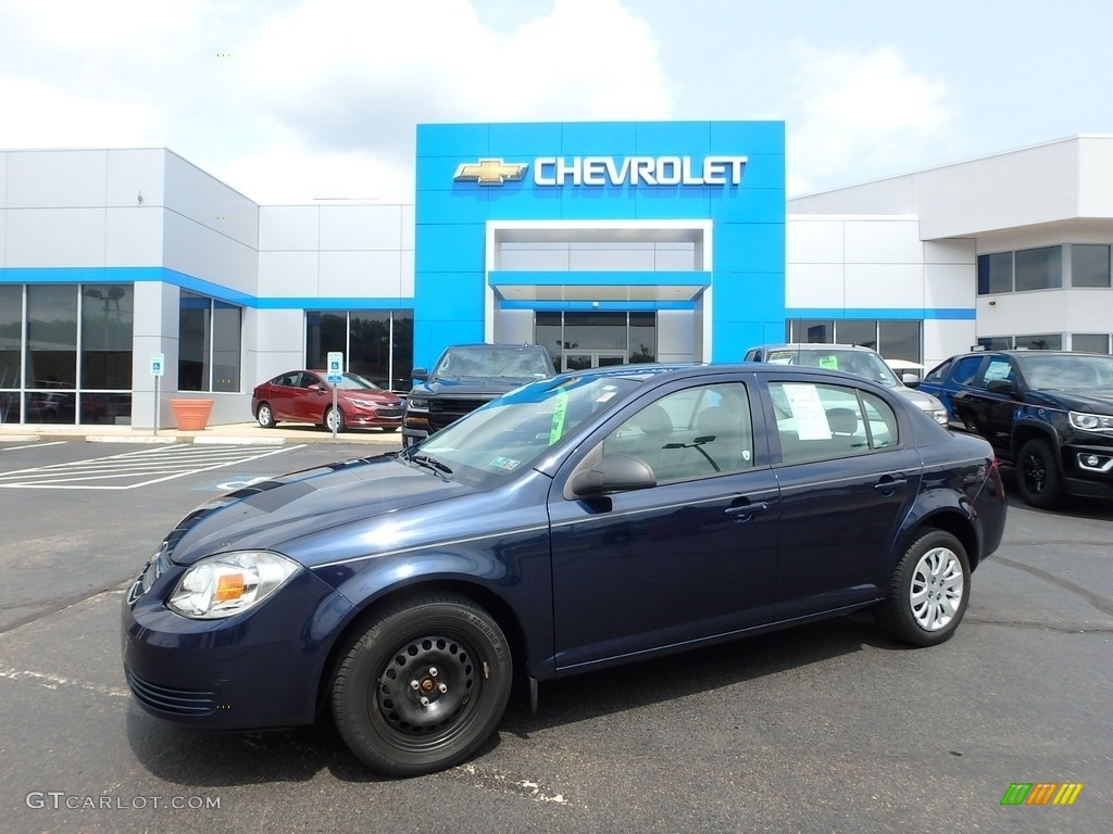 2010 Cobalt LS Sedan - Imperial Blue Metallic / Gray photo #1