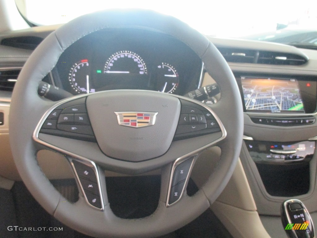 2017 Cadillac XT5 Luxury Cirrus Steering Wheel Photo #112934721