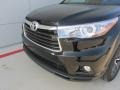 2016 Midnight Black Metallic Toyota Highlander XLE  photo #10