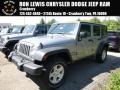 2016 Billet Silver Metallic Jeep Wrangler Unlimited Sport 4x4  photo #1