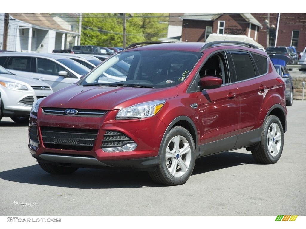 2016 Escape SE 4WD - Ruby Red Metallic / Charcoal Black photo #1