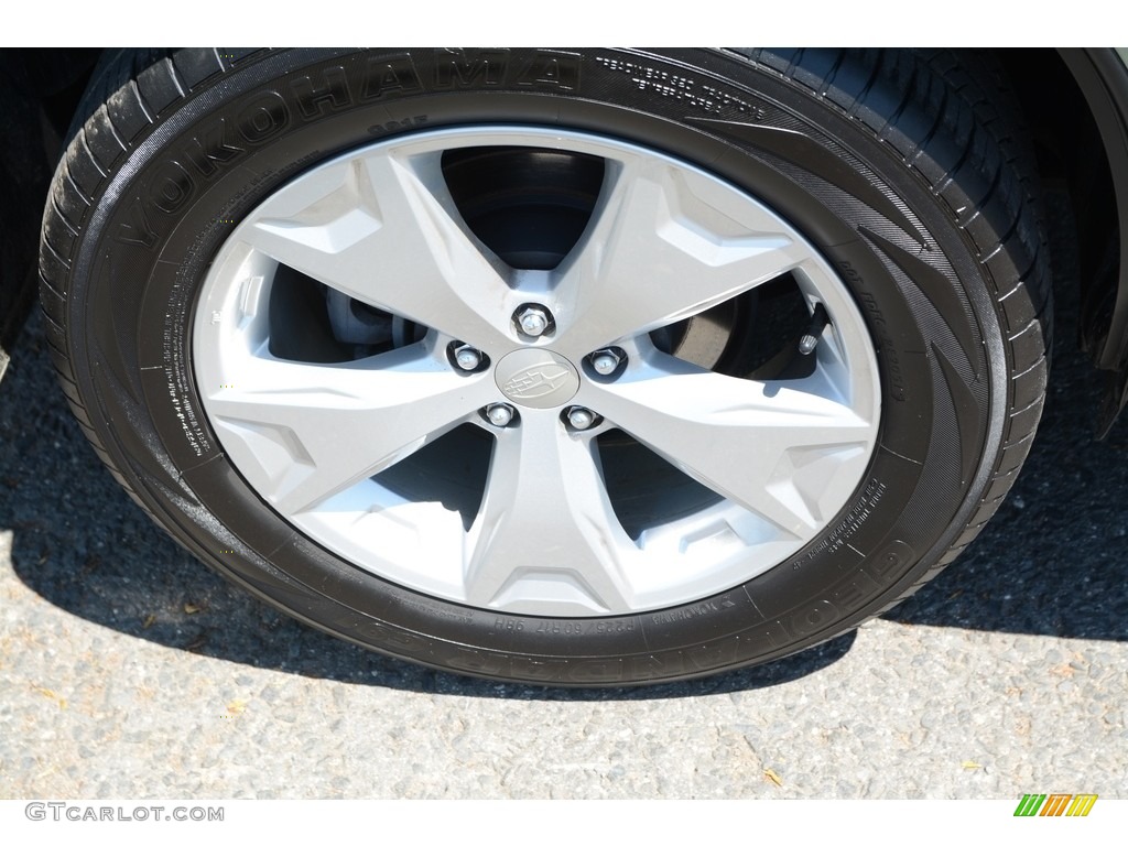 2015 Forester 2.5i - Jasmine Green Metallic / Gray photo #24