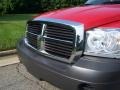 2007 Flame Red Dodge Dakota SXT Quad Cab  photo #10