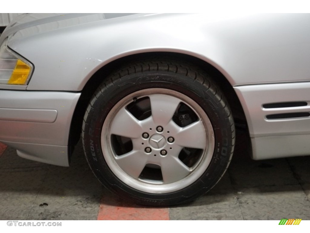 2000 SL 500 Roadster - Brilliant Silver Metallic / Black photo #80