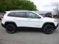 2016 Bright White Jeep Cherokee Trailhawk 4x4  photo #7