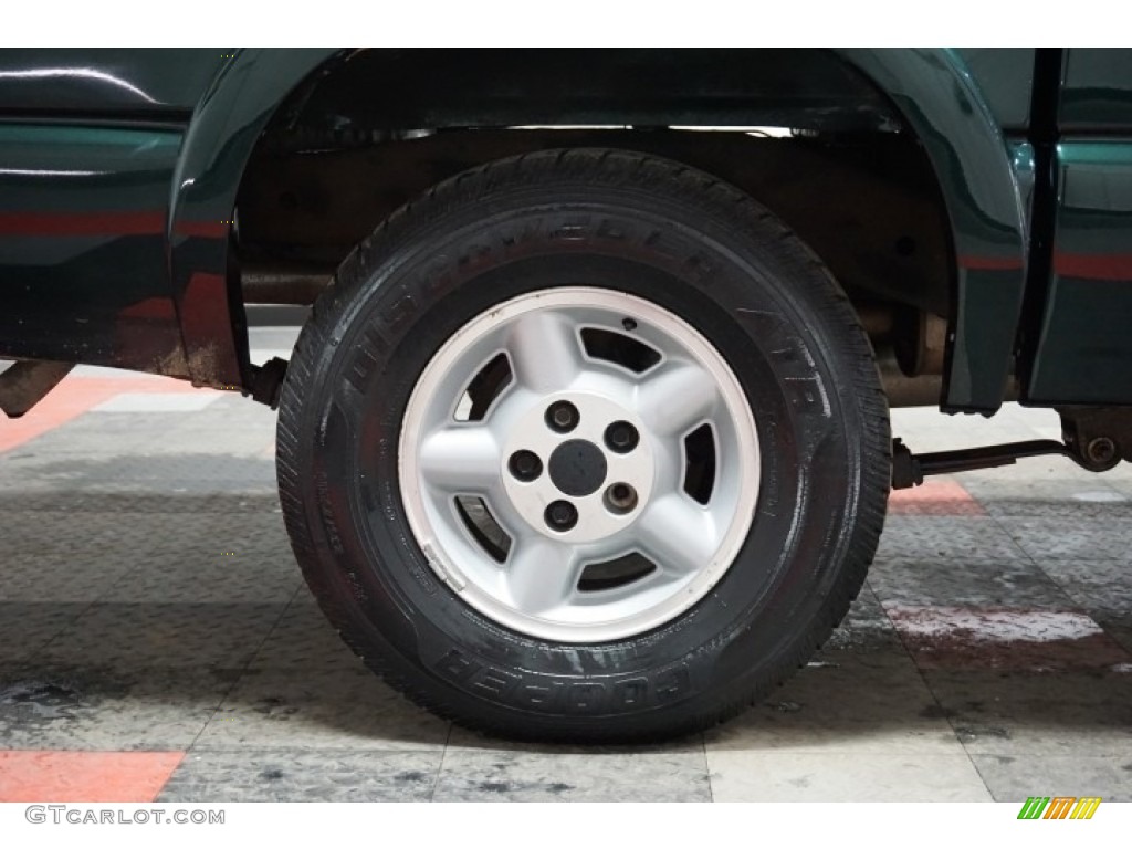 2002 S10 LS Crew Cab 4x4 - Forest Green Metallic / Graphite photo #63