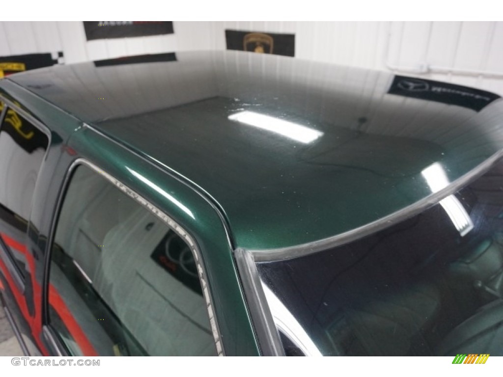 2002 S10 LS Crew Cab 4x4 - Forest Green Metallic / Graphite photo #92