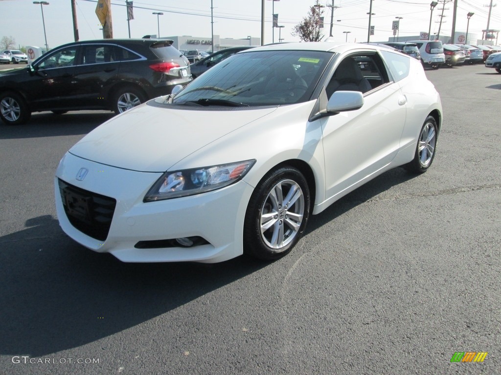 2011 CR-Z EX Sport Hybrid - Premium White Pearl / Gray Fabric photo #2