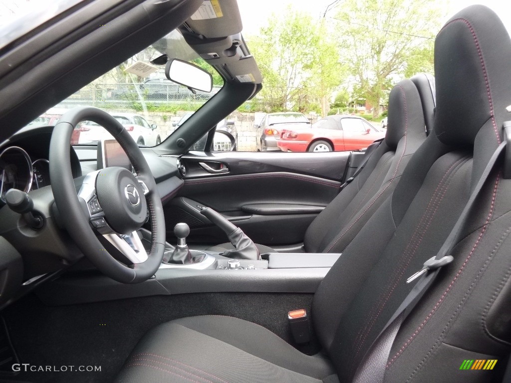 2016 MX-5 Miata Club Roadster - Meteor Gray Mica / Black photo #10