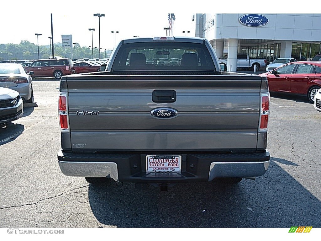 2010 F150 XLT Regular Cab - Sterling Grey Metallic / Medium Stone photo #4