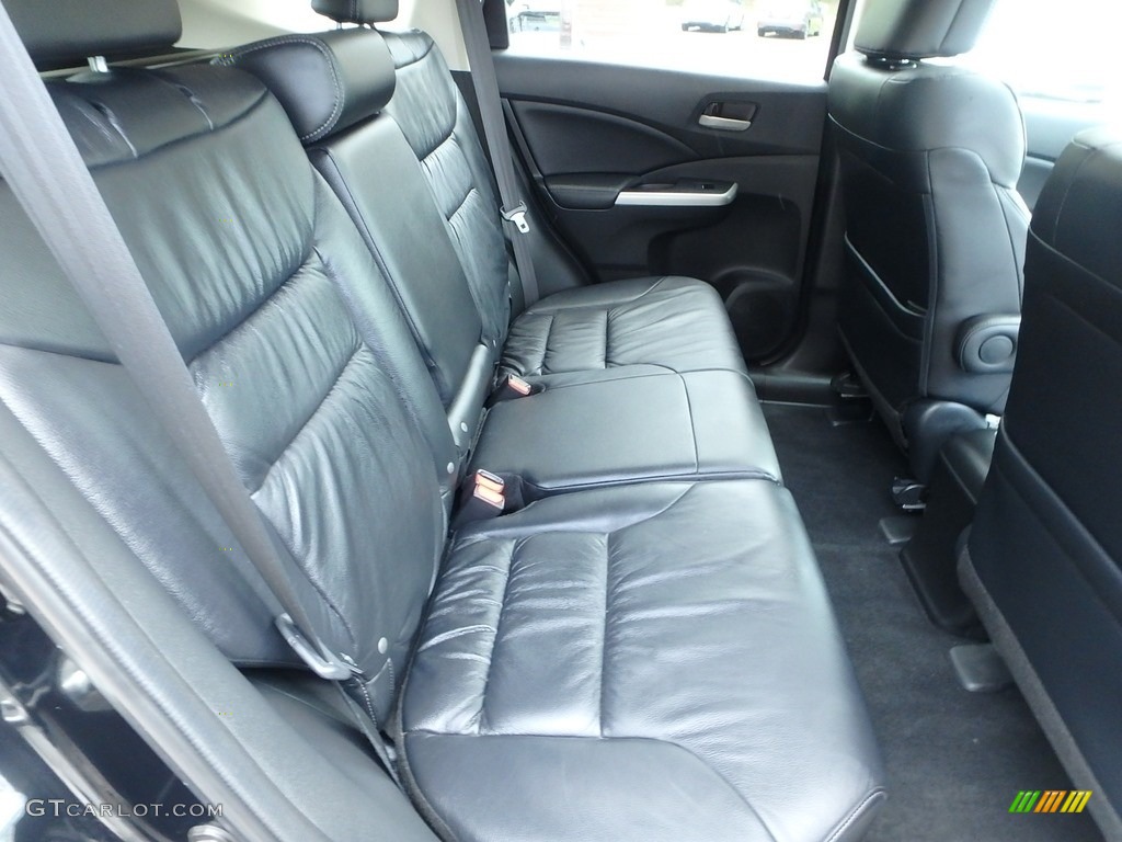 2014 CR-V EX-L AWD - Crystal Black Pearl / Black photo #13