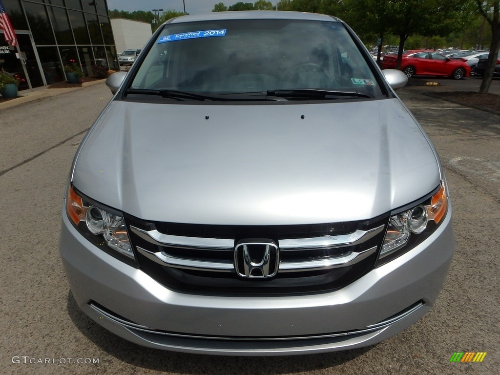 2014 Odyssey EX - Alabaster Silver Metallic / Gray photo #8