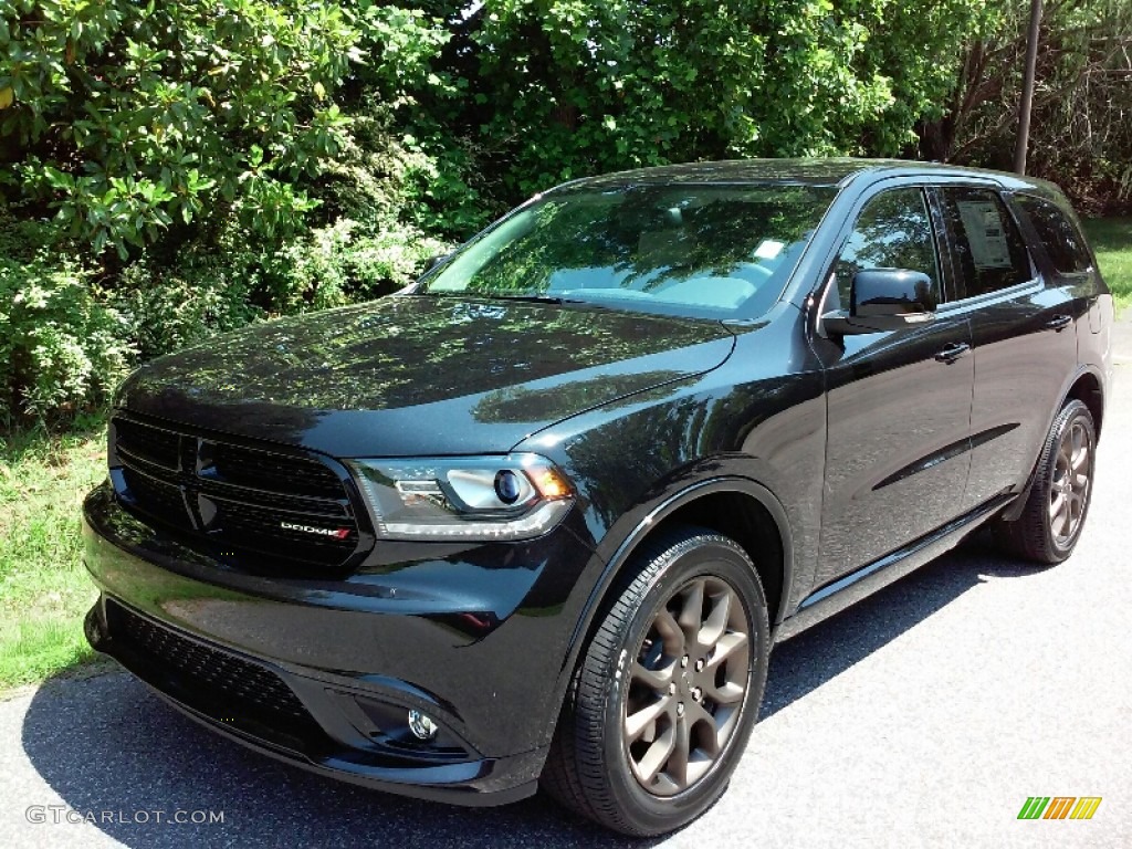 2016 Durango Limited Brass Monkey AWD - Brilliant Black Crystal Pearl / Black/Light Frost Beige photo #14