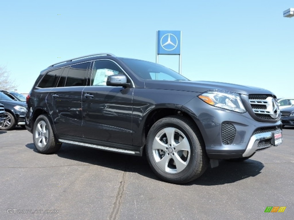 Selenite Grey Metallic 2017 Mercedes-Benz GLS 450 4Matic Exterior Photo #112944807