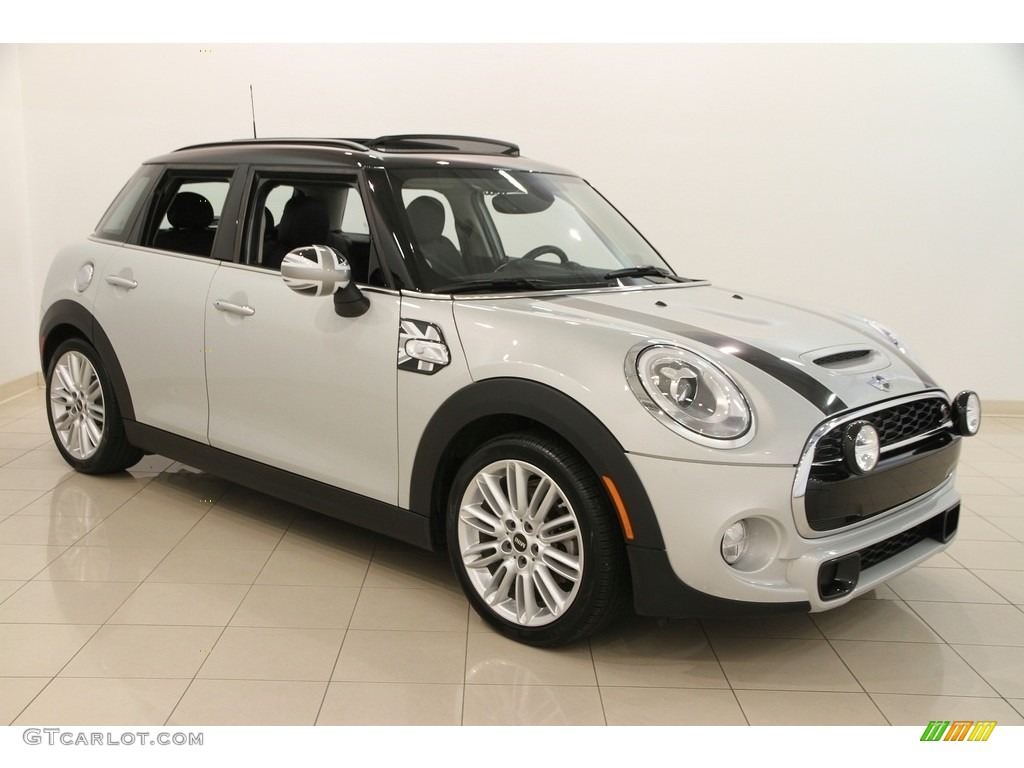 White Silver Metallic 2016 Mini Hardtop Cooper S 4 Door Exterior Photo #112945116