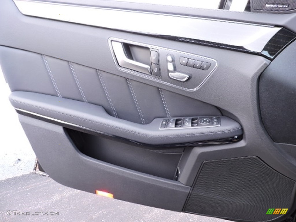 2016 Mercedes-Benz E 400 4Matic Sedan Black Door Panel Photo #112945683