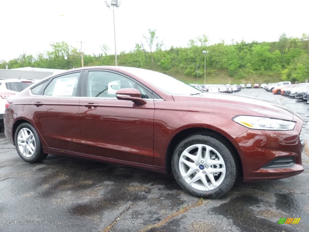 2016 Fusion SE - Bronze Fire Metallic / Charcoal Black photo #1