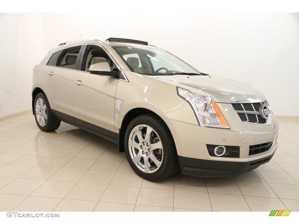 2012 SRX Premium AWD - Gold Mist Metallic / Shale/Brownstone photo #1