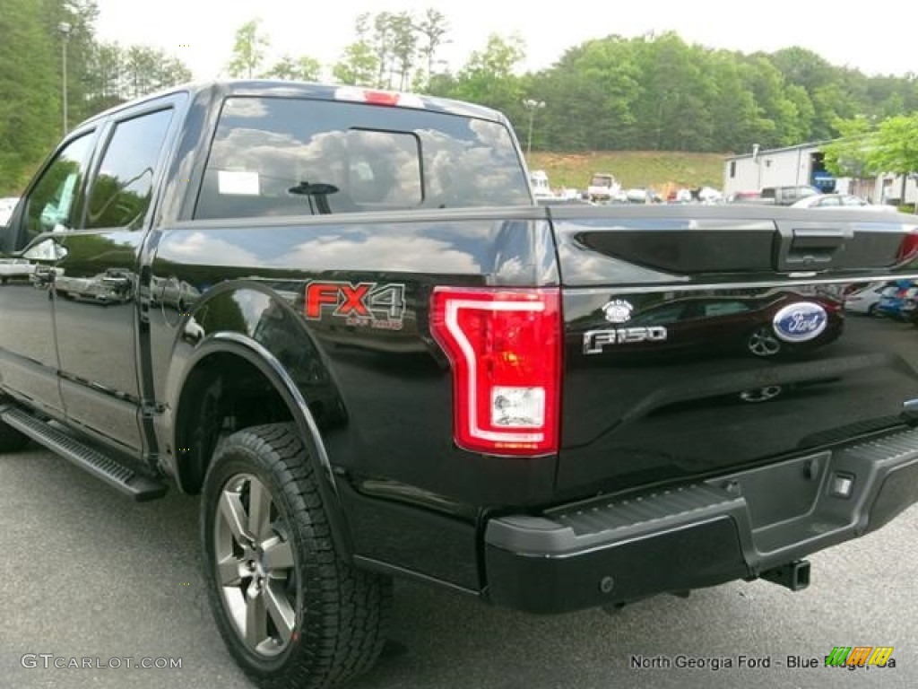 2016 F150 XLT SuperCrew 4x4 - Shadow Black / Black photo #39