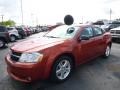 2008 Sunburst Orange Pearl Dodge Avenger SXT  photo #1