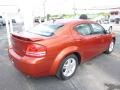 2008 Sunburst Orange Pearl Dodge Avenger SXT  photo #6